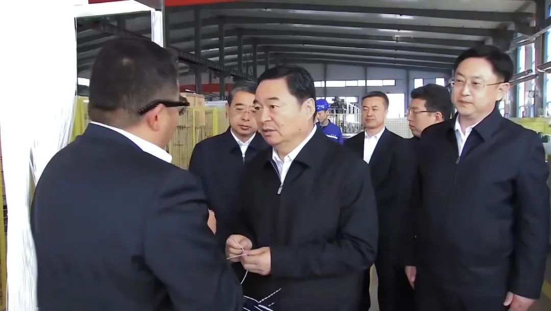 Hao Peng, Secretary of the Liaoning Provincial Party Committee, Visited Innovation Environment for Investigation
