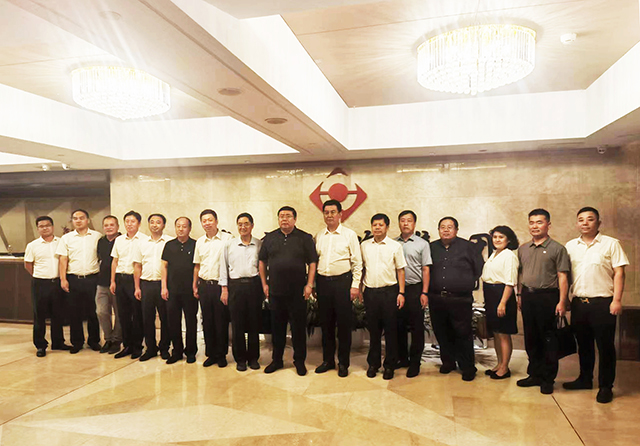 The Chairman Li Yong Met with Zhao Rongguo, the Mayor of Heihe City, and His Delegation and Held a Cooperation Meeting