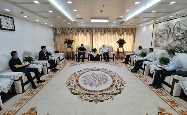 Chairman Li Yong was invited to Visit the State Grid Heilongjiang Electric Power Co., Ltd.
